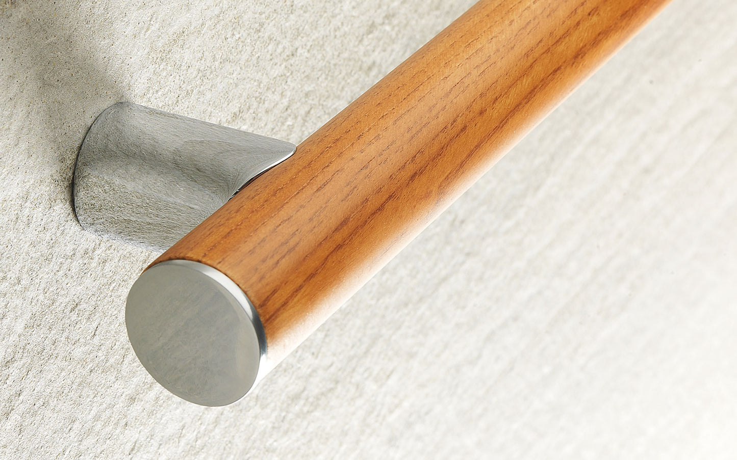 Real Ash Wood Grab Bar